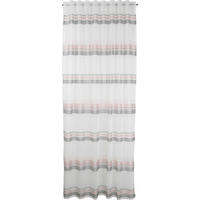 FERTIGVORHANG  halbtransparent   140/245 cm  - Hellrosa/Silberfarben, Basics, Textil (140/245cm)