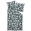BETTWÄSCHE Biber 135/200 cm  - Mintgrün/Grün, Design, Textil (135/200cm) - Janine