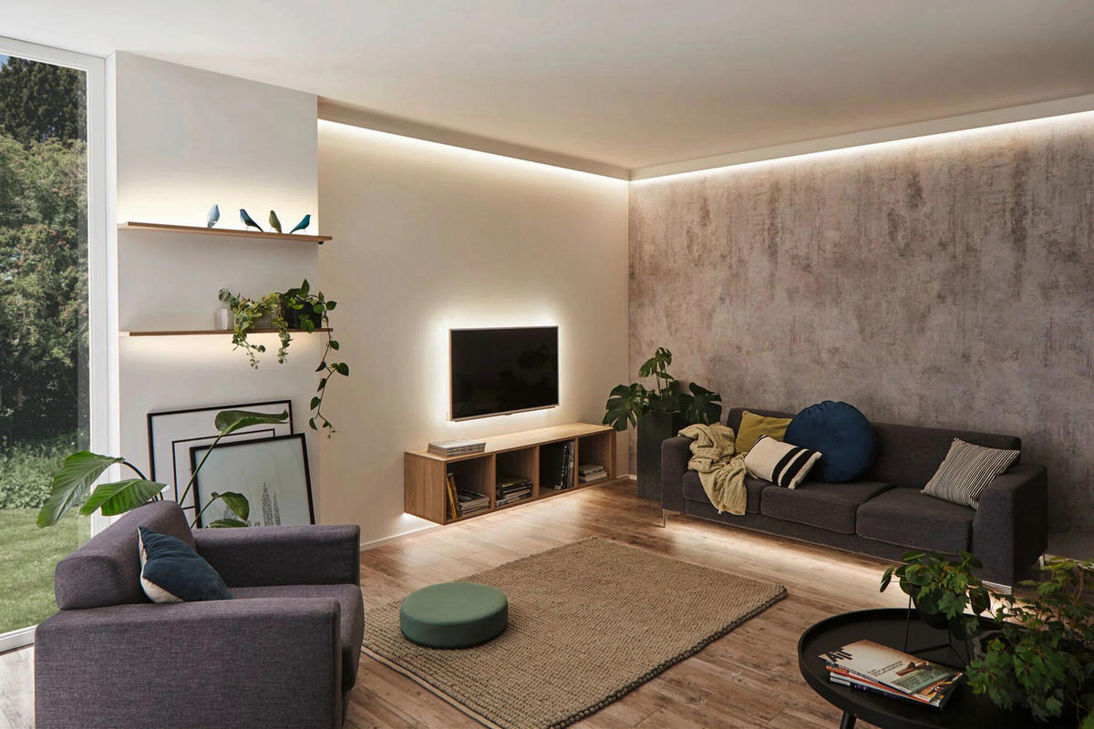 LED-STRIP 300 cm  Led-Strip  - Silberfarben, Basics, Kunststoff (300cm)