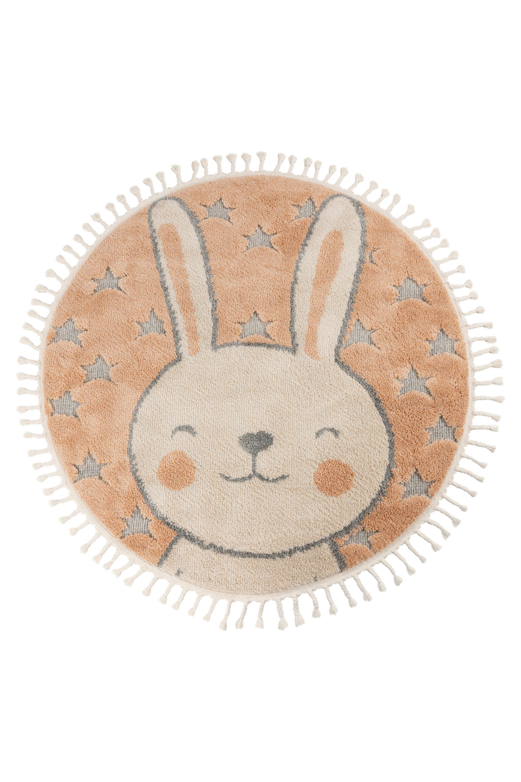 KINDERTEPPICH 133 cm My Fano Hase  - Multicolor, Design, Textil (133cm) - Obsession