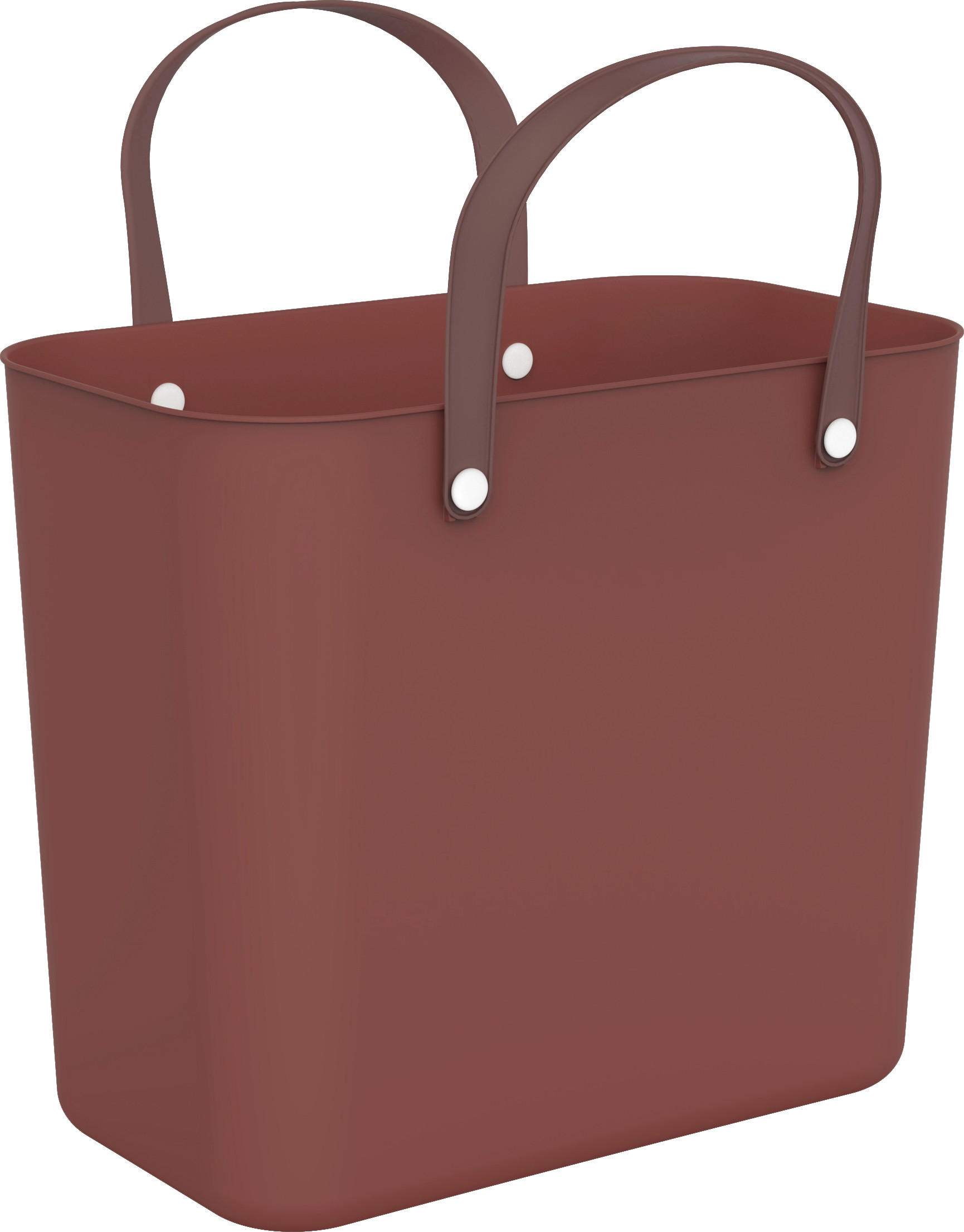 EINKAUFSTASCHE ALBULA  - Rostfarben, KONVENTIONELL, Kunststoff (40/23,5/34cm) - Rotho