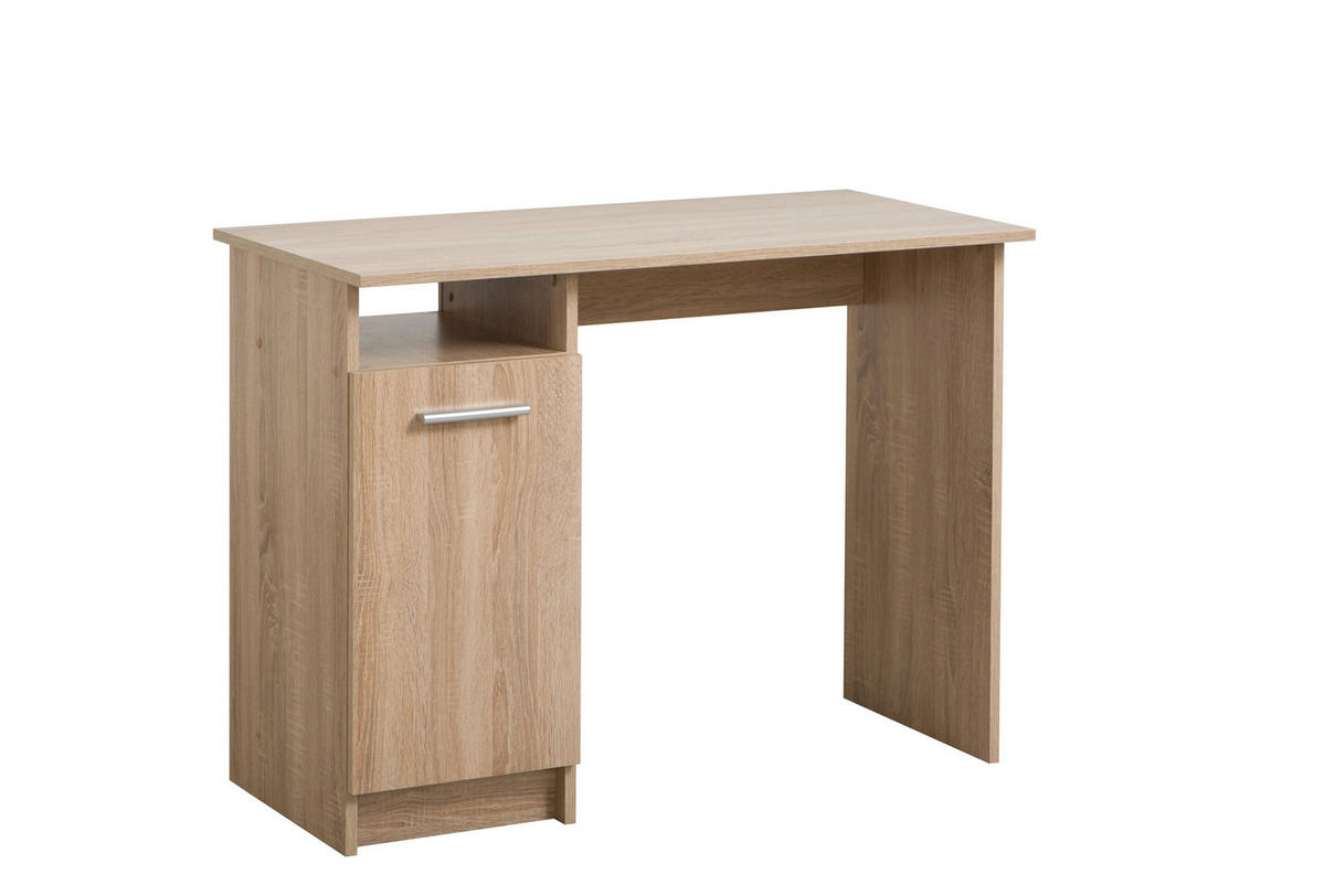 ÍRÓASZTAL 100/74/50 cm  - Sonoma tölgy, Basics, faalapú anyag (100/74/50cm) - Xora