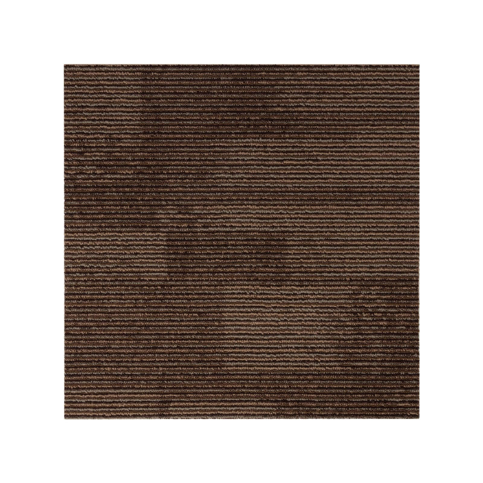 TEPPICHFLIESE - Dunkelbraun, Basics, Kunststoff (50/50cm) - Esposa