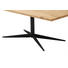 COUCHTISCH in Holz, Metall - Eichefarben/Schwarz, MODERN, Holz/Metall (110/60/40,5cm) - Hom`in COUCHTISCH in Holz, Metall - Eichefarben/Schwarz, MODERN, Holz/Metall (110/60/40,5cm) - Hom`in