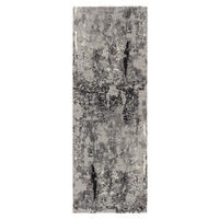 LÄUFER 80/250 cm Timeline Quantum  - Dunkelgrau/Hellgrau, Design, Textil (80/250cm) - Novel