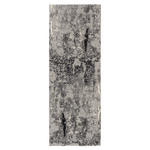 LÄUFER 80/200 cm Timeline Quantum Grau, Hellgrau, Dunkelgrau  - Dunkelgrau/Hellgrau, Design, Textil (80/200cm) - Novel