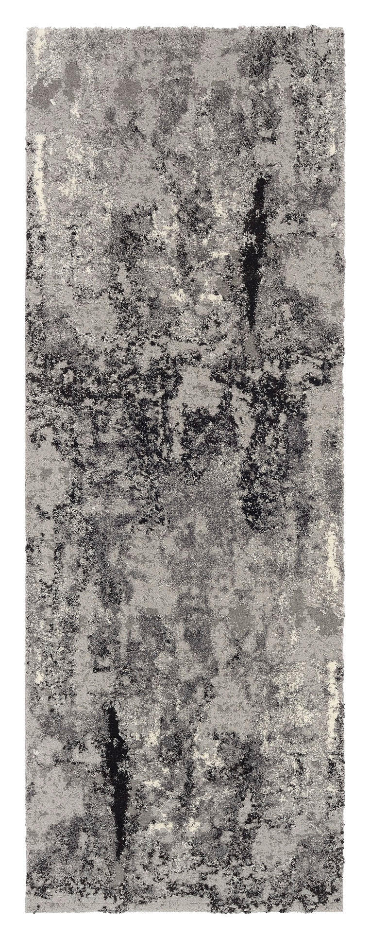 Teppich Läufer Grau Timeline Quantum 80x300 cm