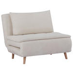 SCHLAFSOFA Cord Beige  - Beige/Naturfarben, Design, Holz/Textil (105/80/90cm) - Carryhome