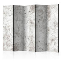 PARAVÁN  fa, textil  fekete, világosszürke  - világosszürke/fekete, Basics, textil/fa (225/172/3cm) - artgeist