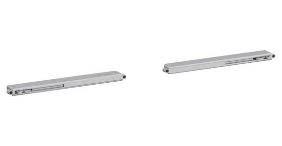 TÜRDÄMPFER 27/2/5 cm   - Silberfarben, Kunststoff/Metall (27/2/5cm) - Carryhome