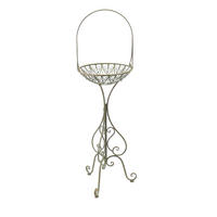 Suport Pentru Plante din metal,  40/137 cm  - maro/verde, Lifestyle, metal (40/137cm)