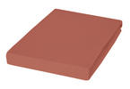 SPANNBETTTUCH Jersey  - Rotbraun, Basics, Textil (200/200cm) - Janine