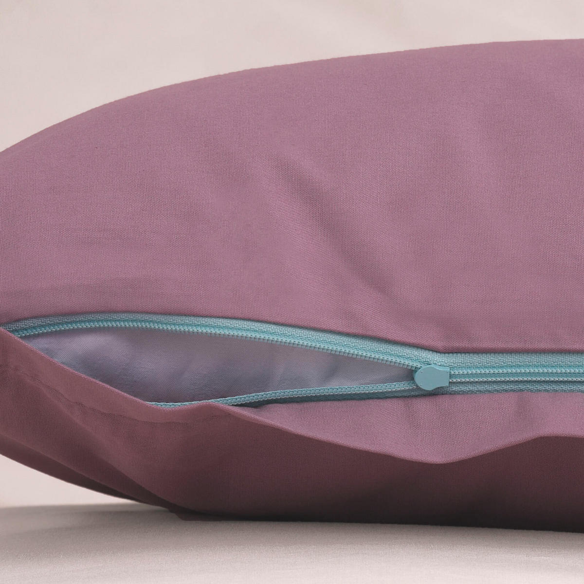 KISSENHÜLLE 40/80 cm  - Mauve, Basics, Textil (40/80cm) - Tom Tailor