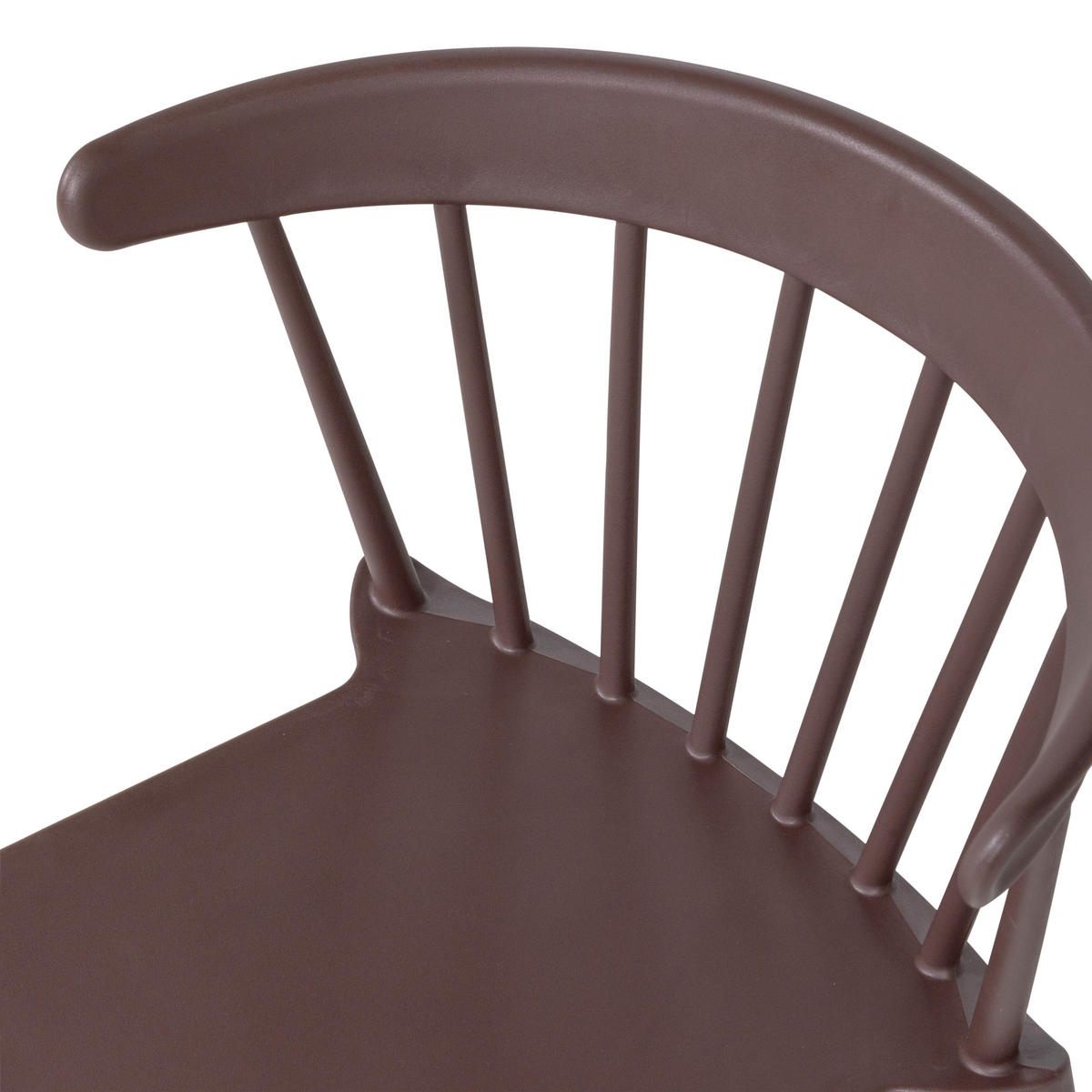 GARTENSTUHL-SET Kunststoff Braun, Violett  - Violett/Braun, MODERN, Kunststoff (52/75/53cm) - Livetastic