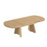 COUCHTISCH Ahorn furniert Ahornfarben - Ahornfarben, KONVENTIONELL, Holz/Metall (125(165,5)/71/54-73cm) - Venda