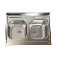 POMIVALNO KORITO - Basics, kovina (80/60/16cm) - Italstyle