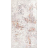 VINTAGE-TEPPICH 80/150 cm Ondea Jorg Hellgrau, Rostfarben, Grauweiß rechteckig  - Rostfarben/Hellgrau, Design, Kunststoff/Textil (80/150cm) - Lindorug