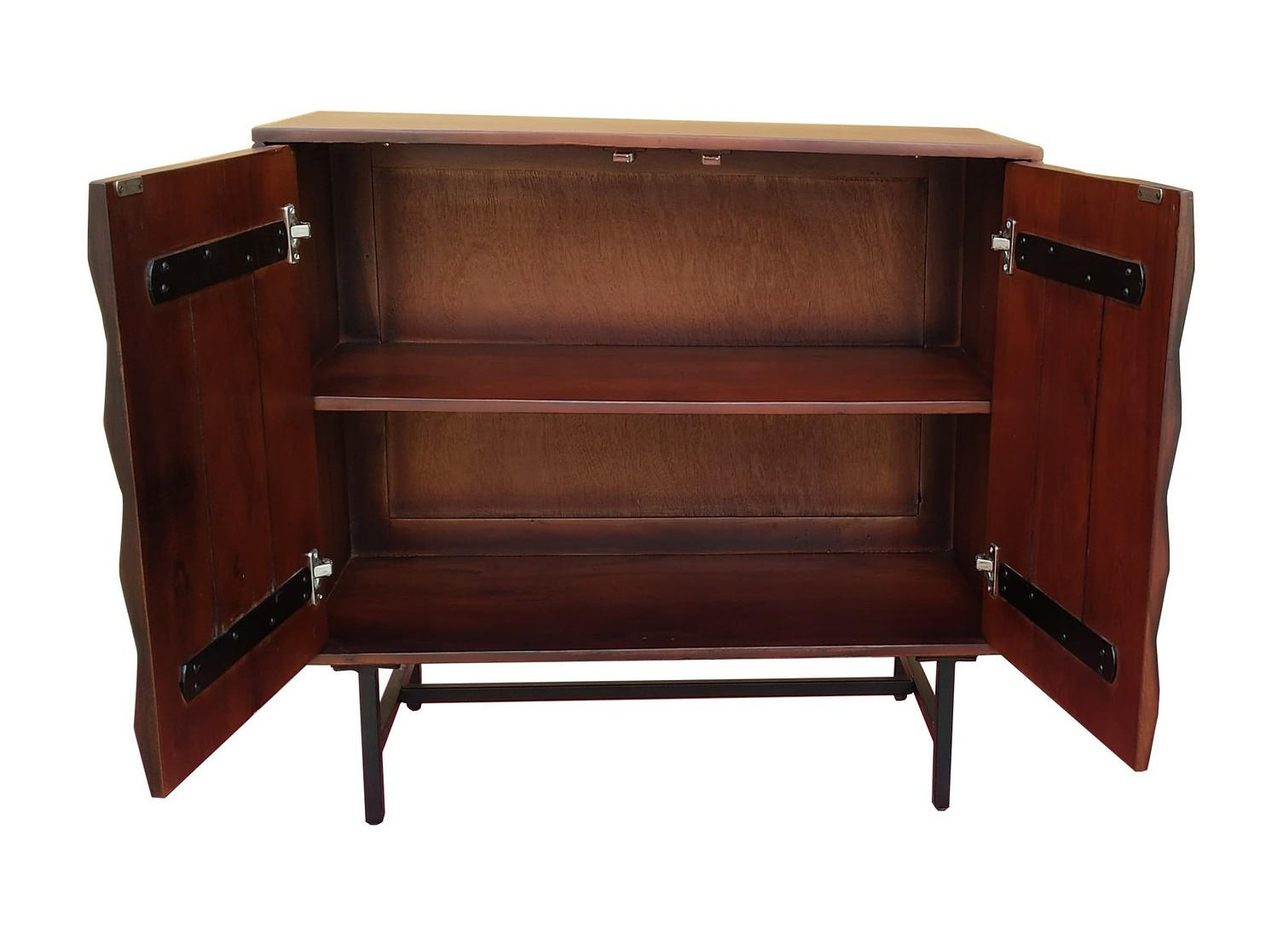 KOMMODE  in 85/80/40 cm  - Schwarz/Braun, KONVENTIONELL, Holz/Kunststoff (85/80/40cm) - Livetastic