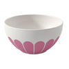 MÜSLISCHALE Fleur cassis  - Magenta/Weiß, MODERN, Keramik (14/7cm) - Villeroy & Boch