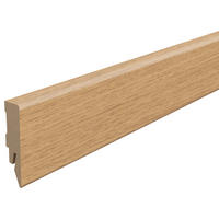 SOCKELLEISTE Eiche braun Braun  - Braun, KONVENTIONELL, Holzwerkstoff (240/1.4/5.8cm) - Egger Holzwerkstoffe