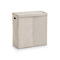 WÄSCHESAMMLER - Beige, Basics, Textil (61,5/31/63cm) - Zeller Present