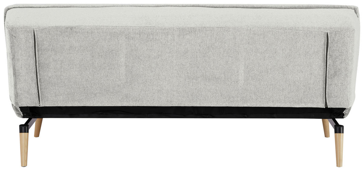 SCHLAFSOFA in Webstoff Creme  - Creme/Naturfarben, MODERN, Holz/Textil (188/84/87cm) - MID.YOU