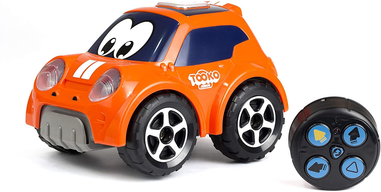 SPIELZEUGAUTO - Schwarz/Orange, Basics, Kunststoff (19/13/12,5cm)