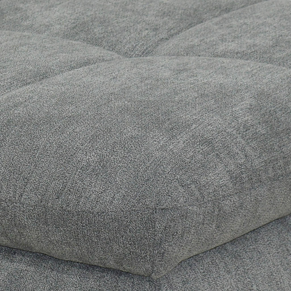 Thumbnail - Mid.you Hocker, Dunkelgrau, Textil, Uni, rechteckig, 136x64x43 cm, Made in EU, FSC Mix, Stauraum, Wohnzimmer, Hocker, Si...