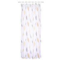 SCHLAUFENSCHAL  transparent  140/245 cm   - Gelb, KONVENTIONELL, Textil (140/245cm)