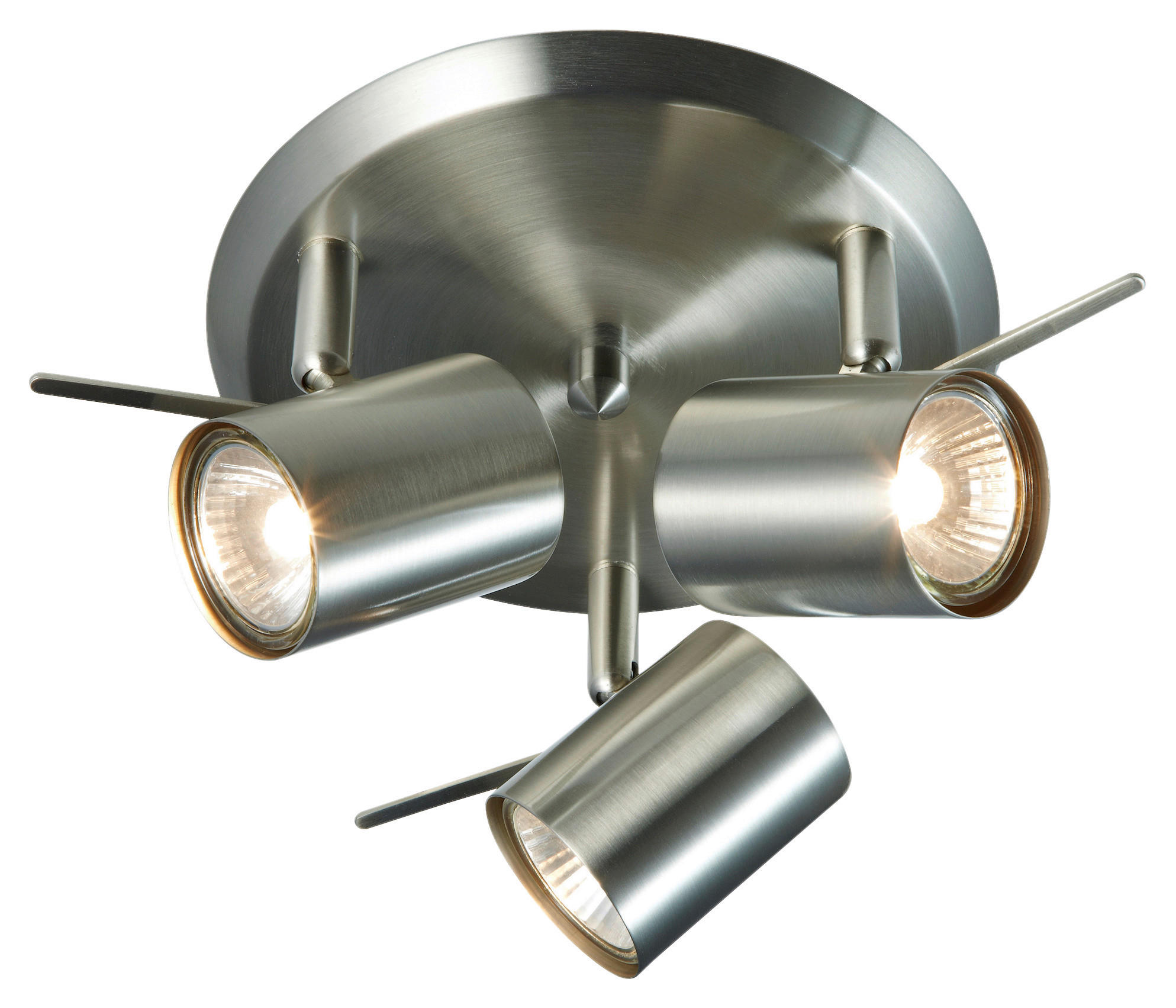 Markslöjd Led-Strahler Hyssna Silbereichen 25x14x25 cm