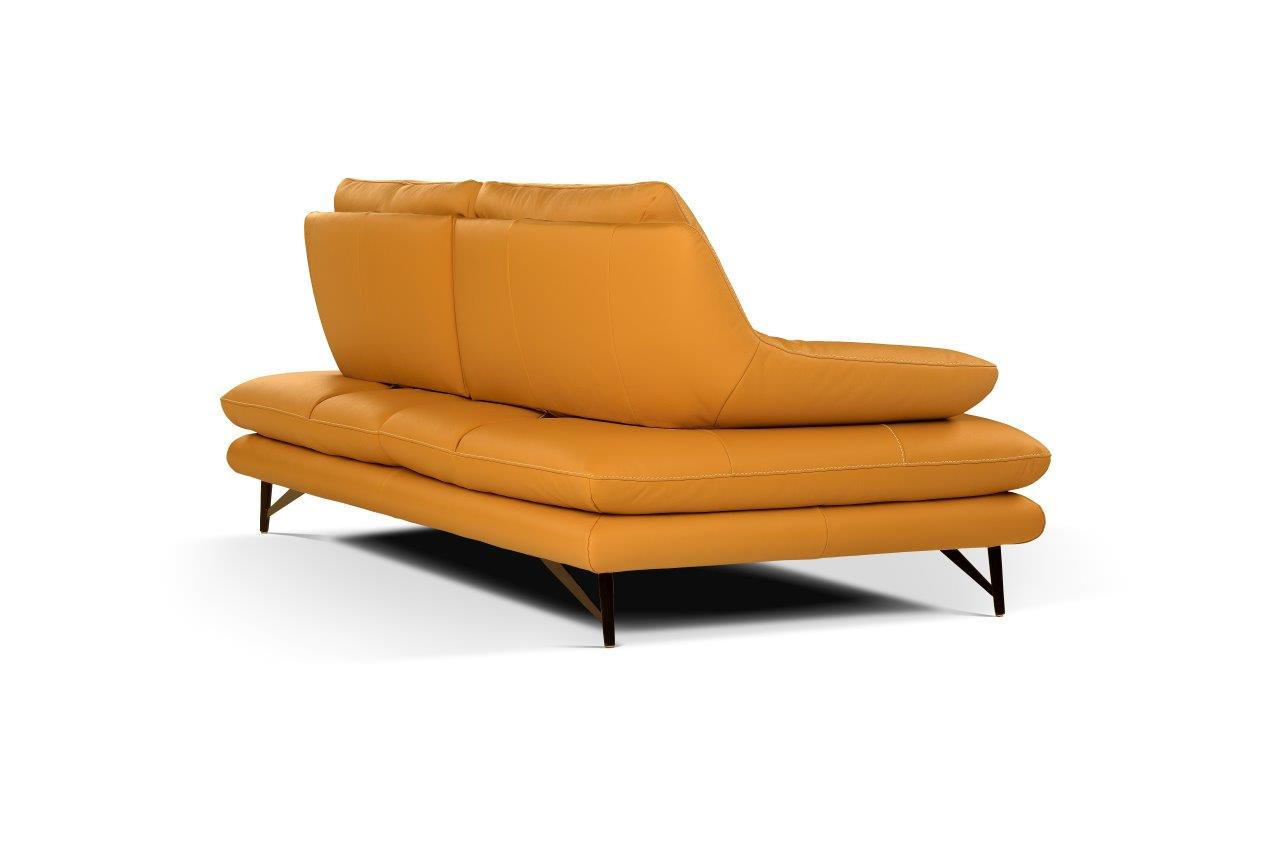 HÁROMÜLÉSES KANAPÉ bőr currysárga  - bézs/currysárga, Basics, bőr (215/90/109cm) - Calia Italia