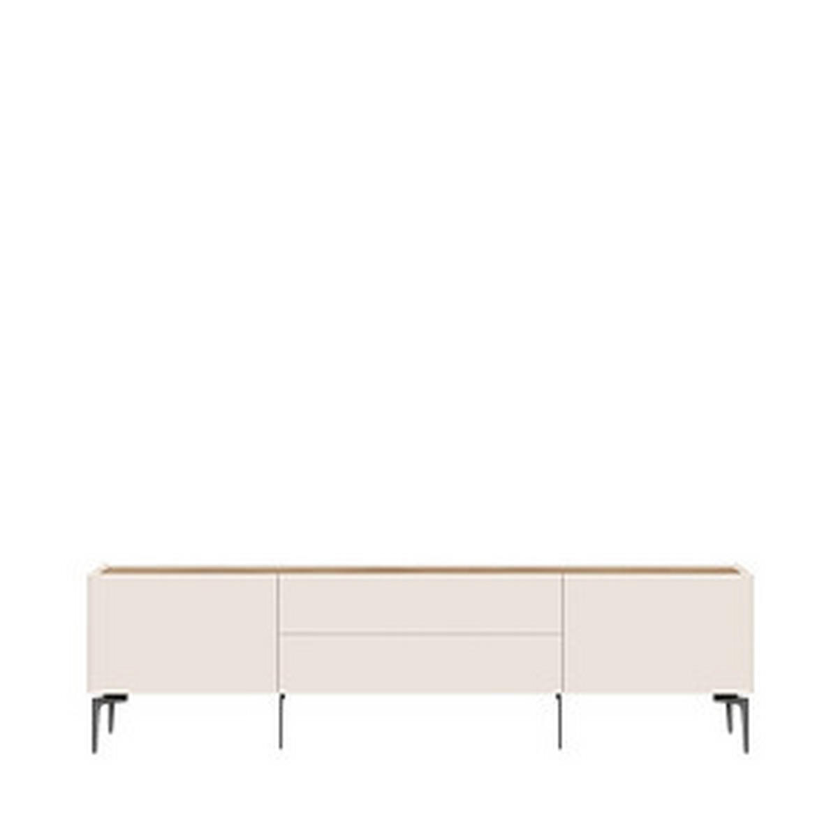 TV KOMODA kašmir  - kašmir, Dizajnerski, metal/pločasti materijal (206/57/47cm) - Voleo