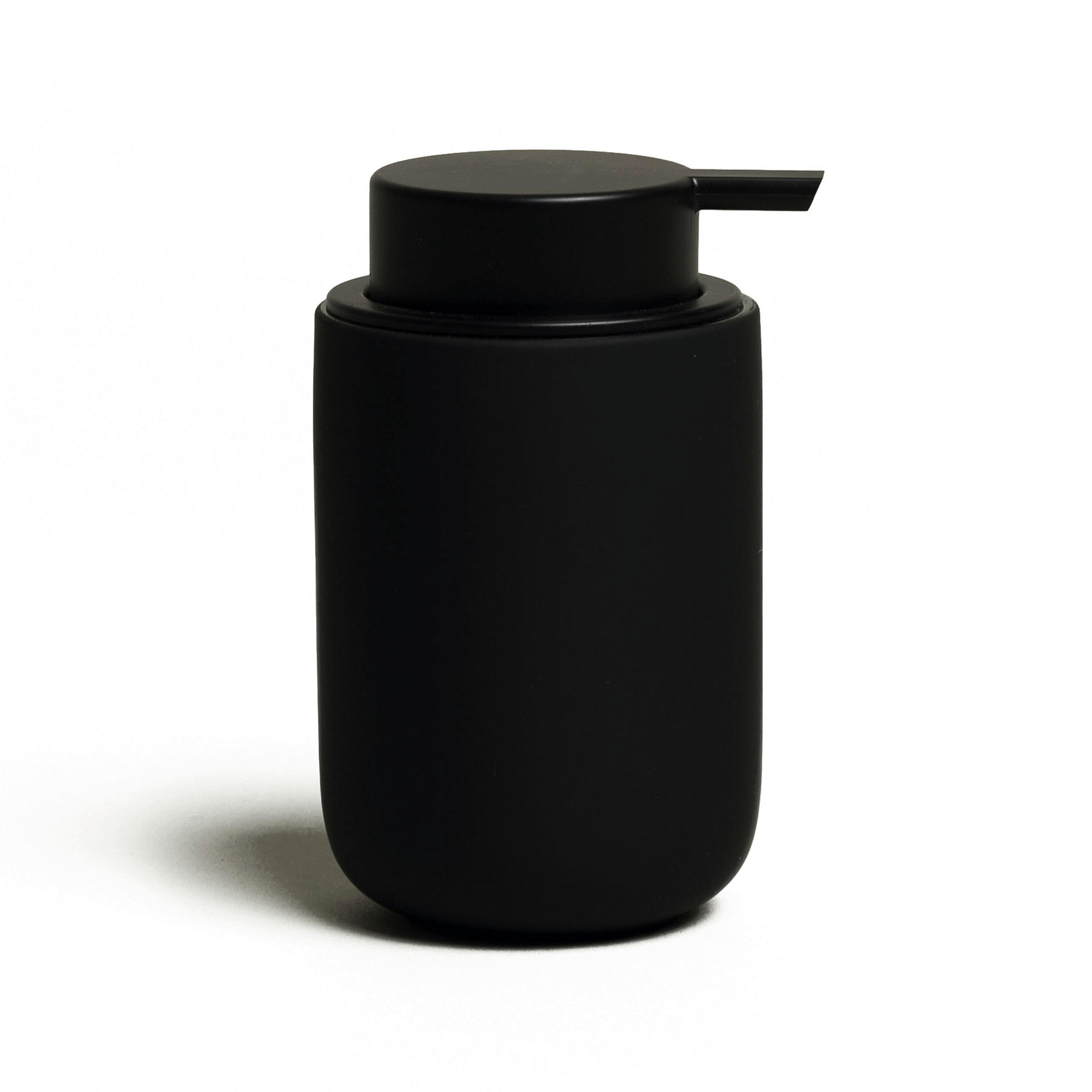 Moeve Seifenspender Black Velvet Schwarz 8x13.5x8 cm