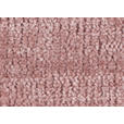 ECKSOFA in Chenille Altrosa  - Schwarz/Altrosa, MODERN, Textil/Metall (290/182cm) - Hom`in