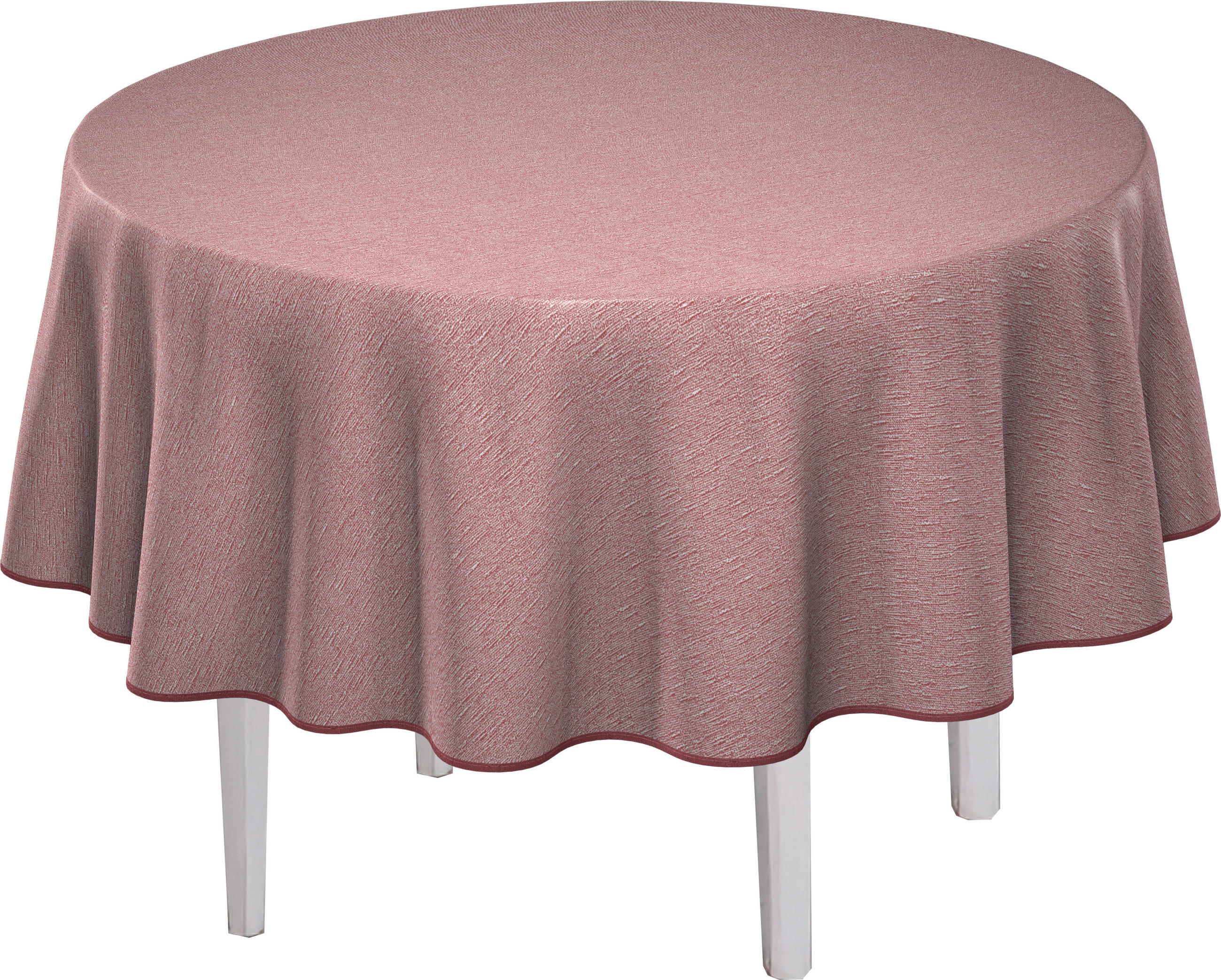 TISCHDECKE MILANO Textil Altrosa 140 cm  - Altrosa, Basics, Textil (140cm) - Peyer Syntex