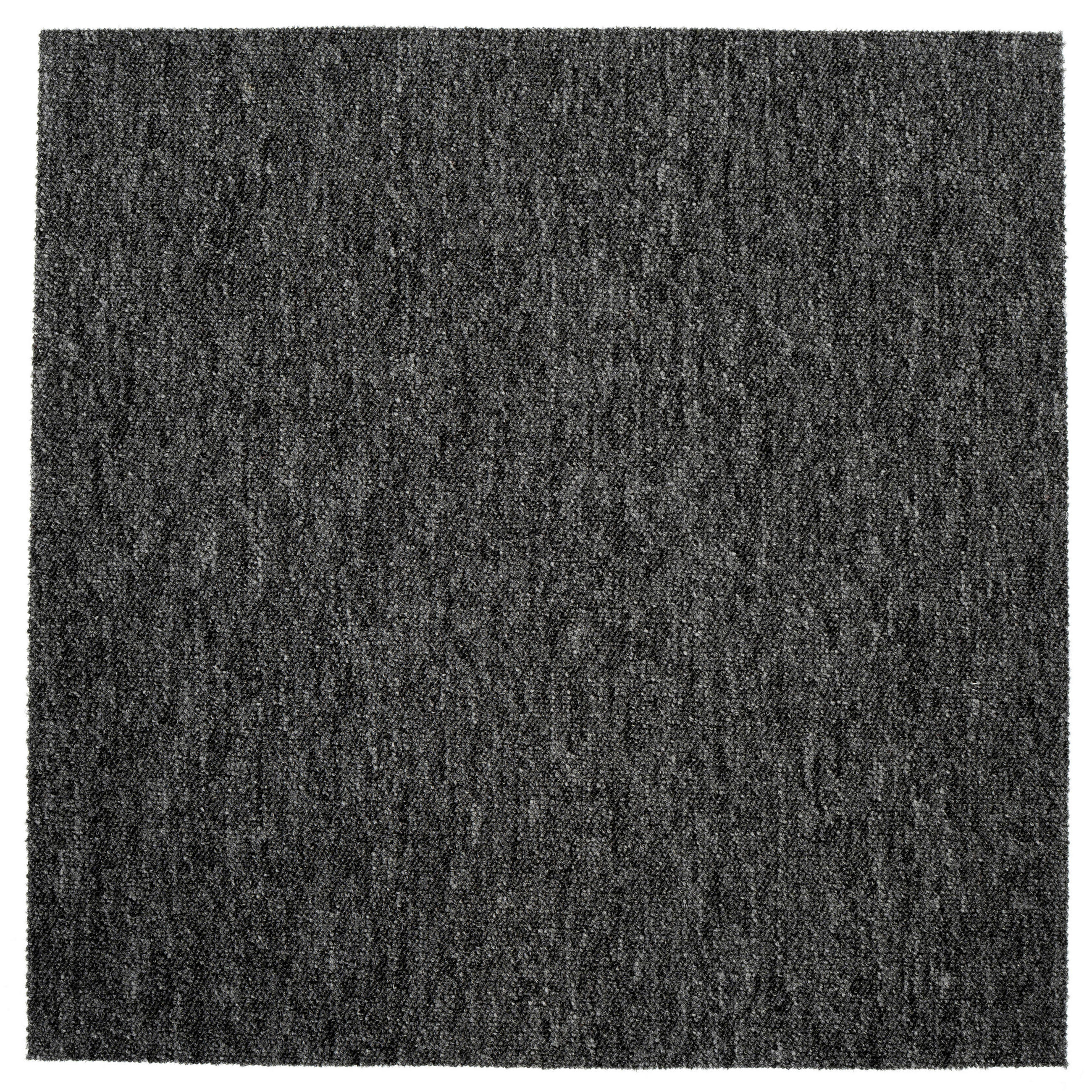 TEPPICHFLIESE 50/50 cm  in Anthrazit  - Anthrazit, Basics, Textil (50/50cm)