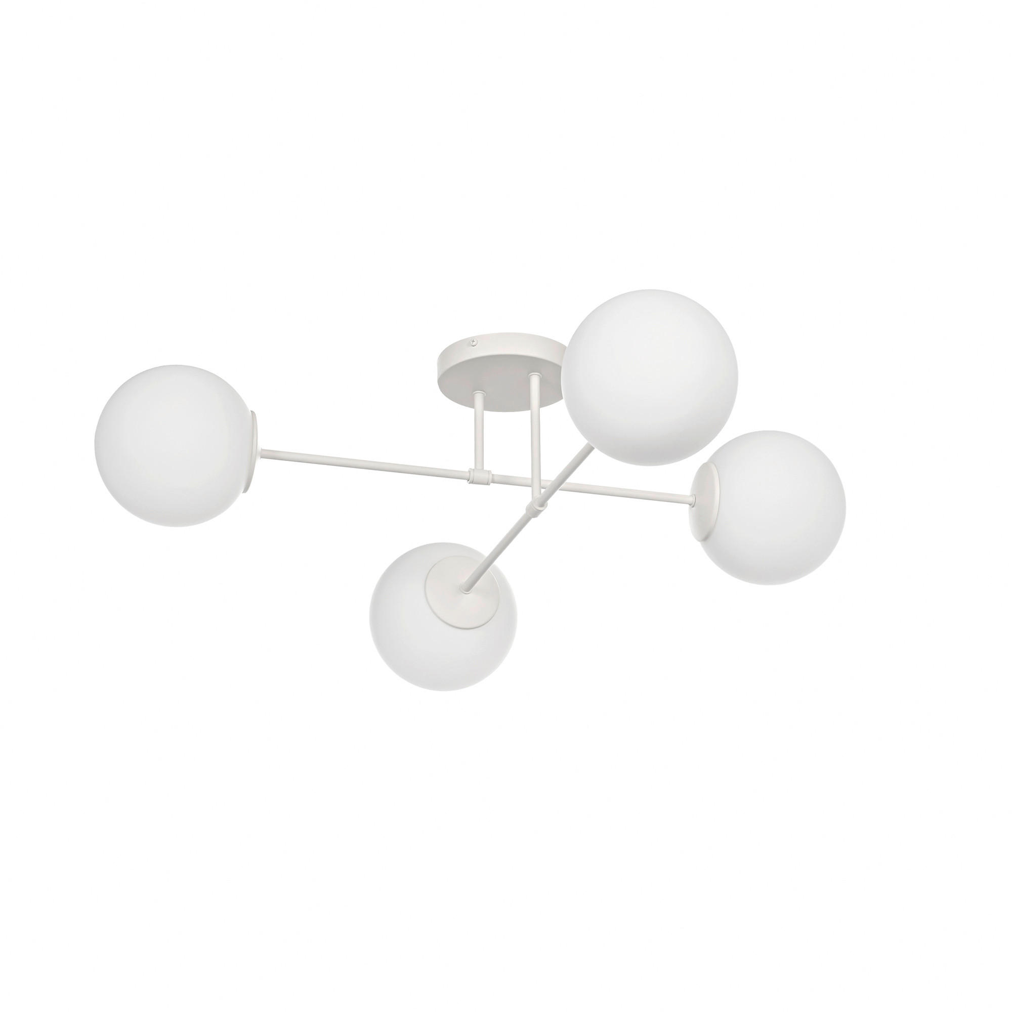 DECKENLEUCHTE    76/76/26 cm  - Sandfarben, KONVENTIONELL, Metall (76/76/26cm)