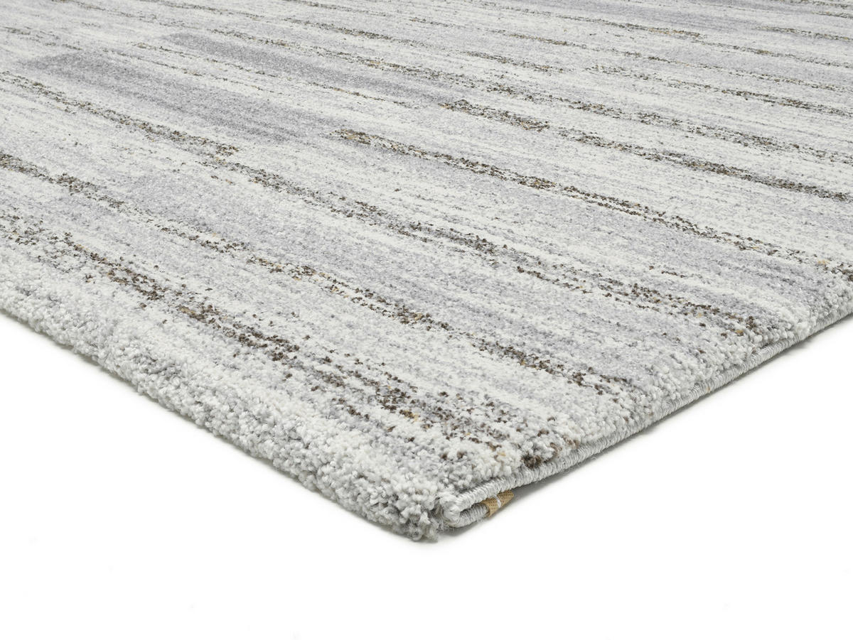 WEBTEPPICH 160/230 cm Ignis Fumo Grau, Hellgrau, Beige  - Beige/Hellgrau, Design, Textil (160/230cm) - Novel