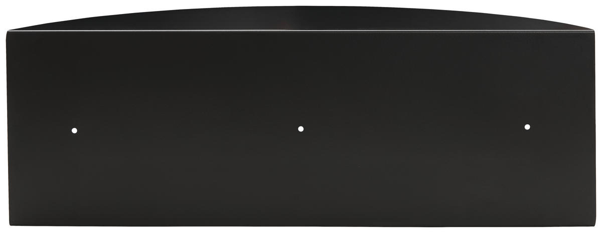 WANDBOARD Schwarz  - Schwarz, Design, Metall (60/20/20cm) - MID.YOU