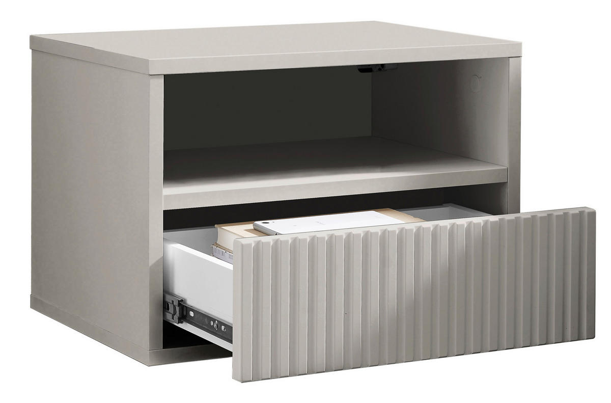 NACHTSCHRANK 46/31/32 cm  - Kaschmir, KONVENTIONELL, Holzwerkstoff (46/31/32cm) - Boxxx