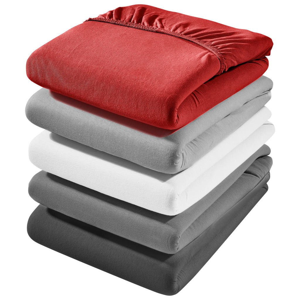 Thumbnail - Bio:Vio Spannbetttuch Florentano, Anthrazit, Textil, 100x200 cm, Textiles Vertrauen - Oeko-Tex®, bügelfrei, Schlaftextil...