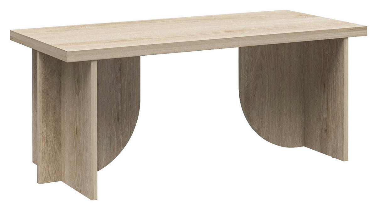 COUCHTISCH in Holzwerkstoff 106/43/48 cm  - Eichefarben, Design, Holzwerkstoff (106/43/48cm) - MID.YOU