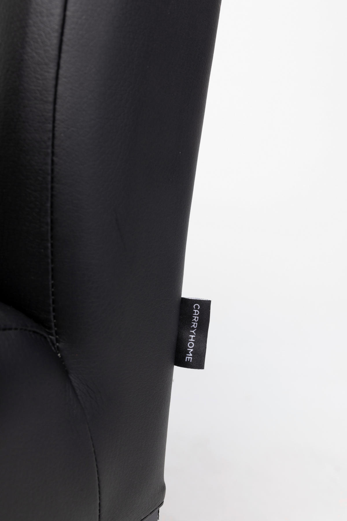 STUHL in Holz, Textil Schwarz  - Schwarz, KONVENTIONELL, Holz/Textil (43/97/65cm) - Carryhome