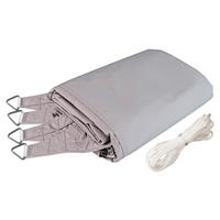 ZAHRADNÍ PLACHTA PROTI SLUNCI 300/300 cm - krémová, Basics, plast (300/300cm)