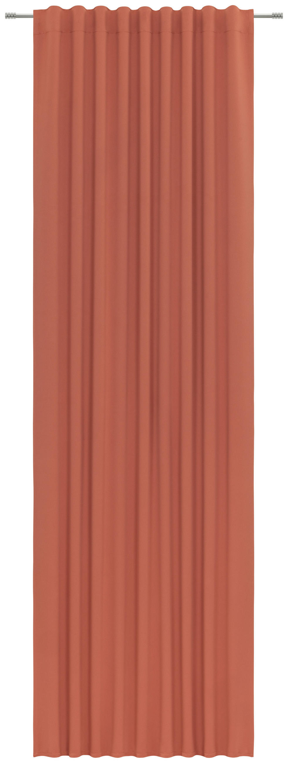 FERTIGVORHANG Verdunkelung  - Rostfarben, Basics, Textil (140/300cm) - Esposa