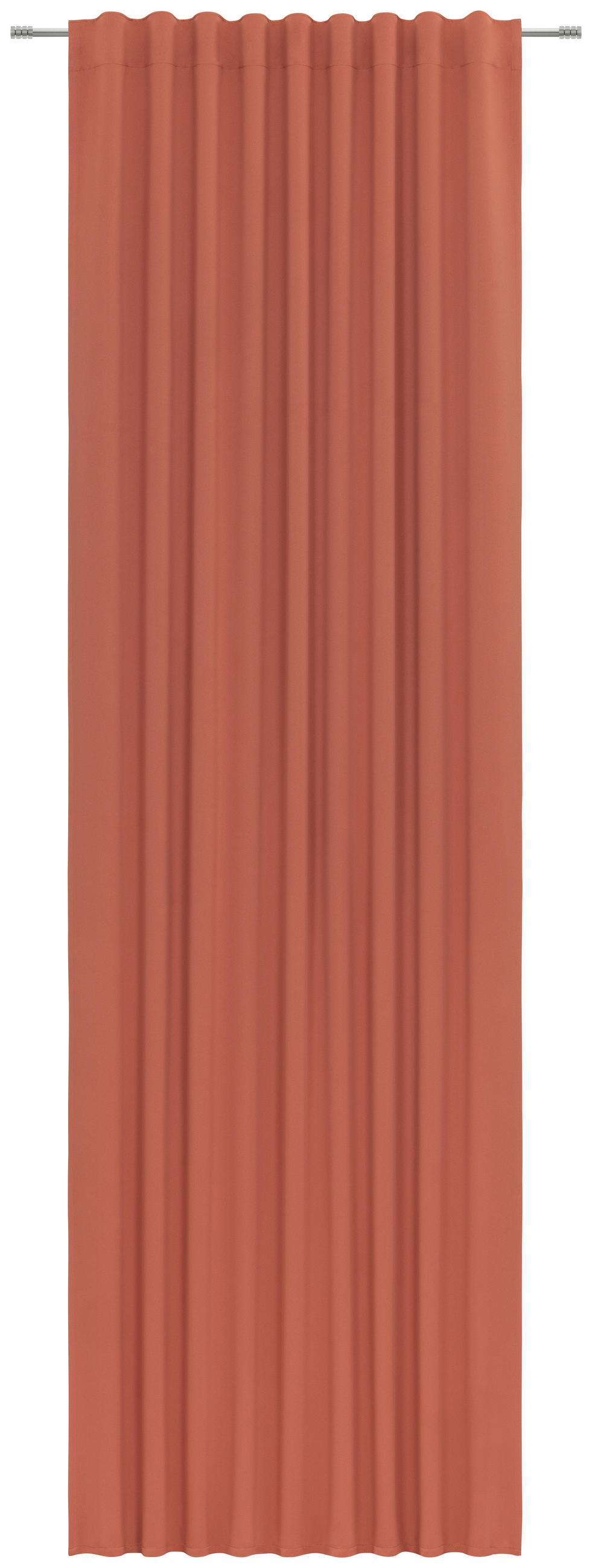 FERTIGVORHANG Verdunkelung  - Rostfarben, Basics, Textil (140/300cm) - Esposa