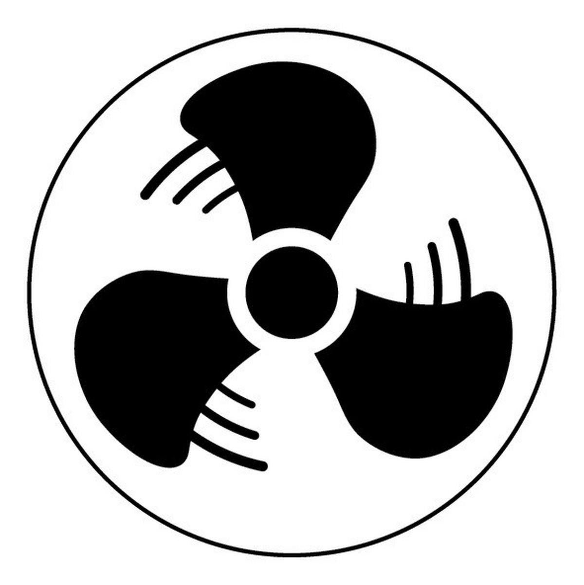 STONI VENTILATOR  Breezy  - bela, Konvencionalno, plastika (19/10,5/23cm)