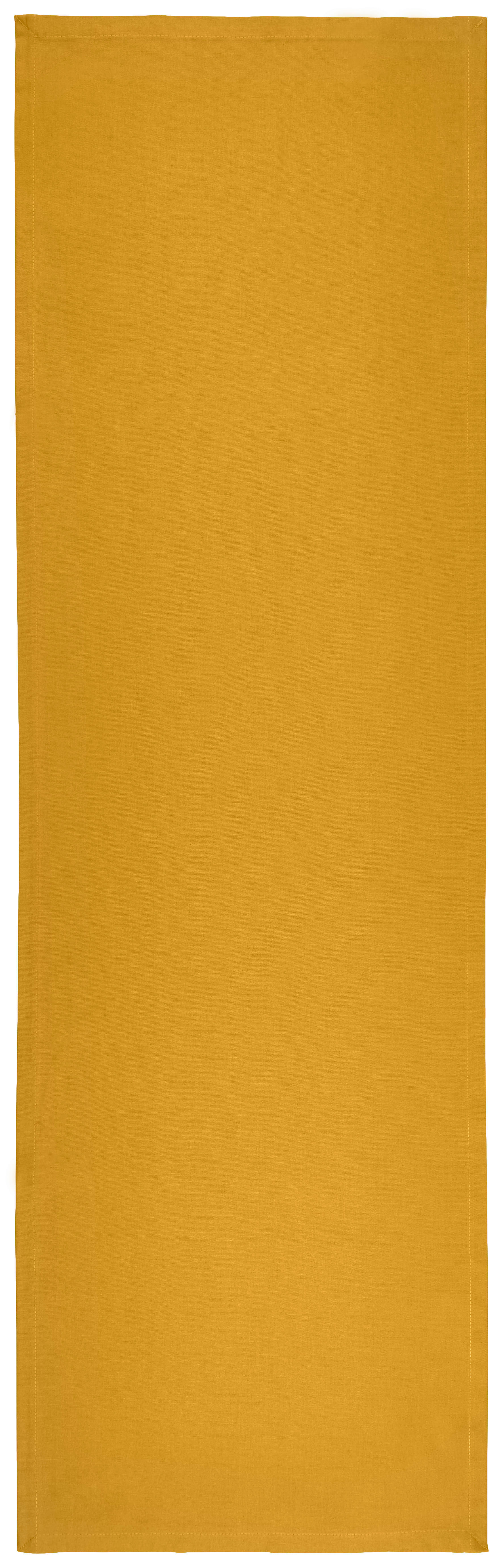 Novel ÚZKY OBRUS, 45/150 cm, žltá - žltá