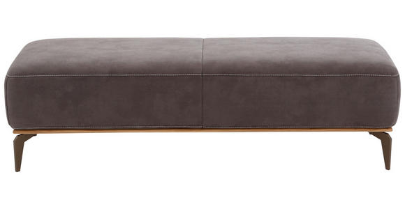 HOCKER 16580 Sprint Mikrofaser Mokka  - Beige/Bronzefarben, Design, Textil/Metall (151/44/61cm) - Valnatura