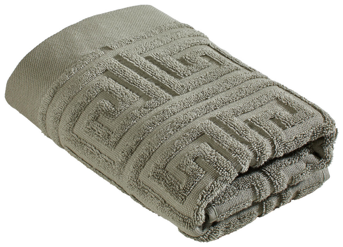 HANDTUCH Water legacy Olivgrün  - Olivgrün, Basics, Textil (50/100cm) - Zoeppritz